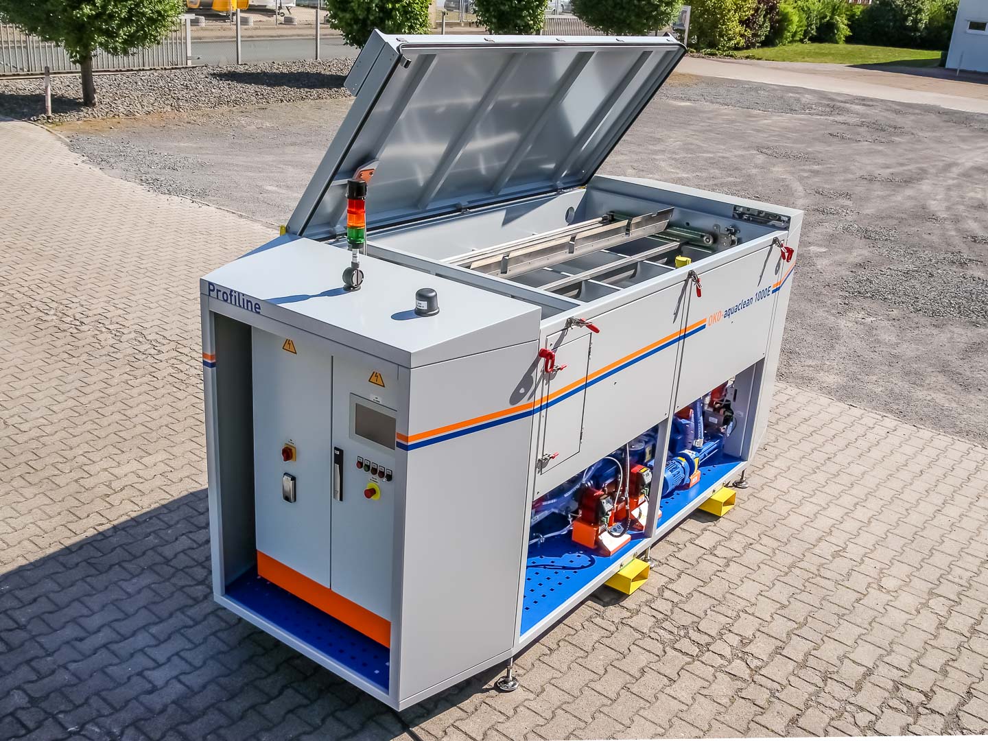 Flotationsanlage für industrielle Abwasserbehandlung OKO-aquaclean Flotationsanlage für industrielle Abwasserbehandlung OKO-aquaclean