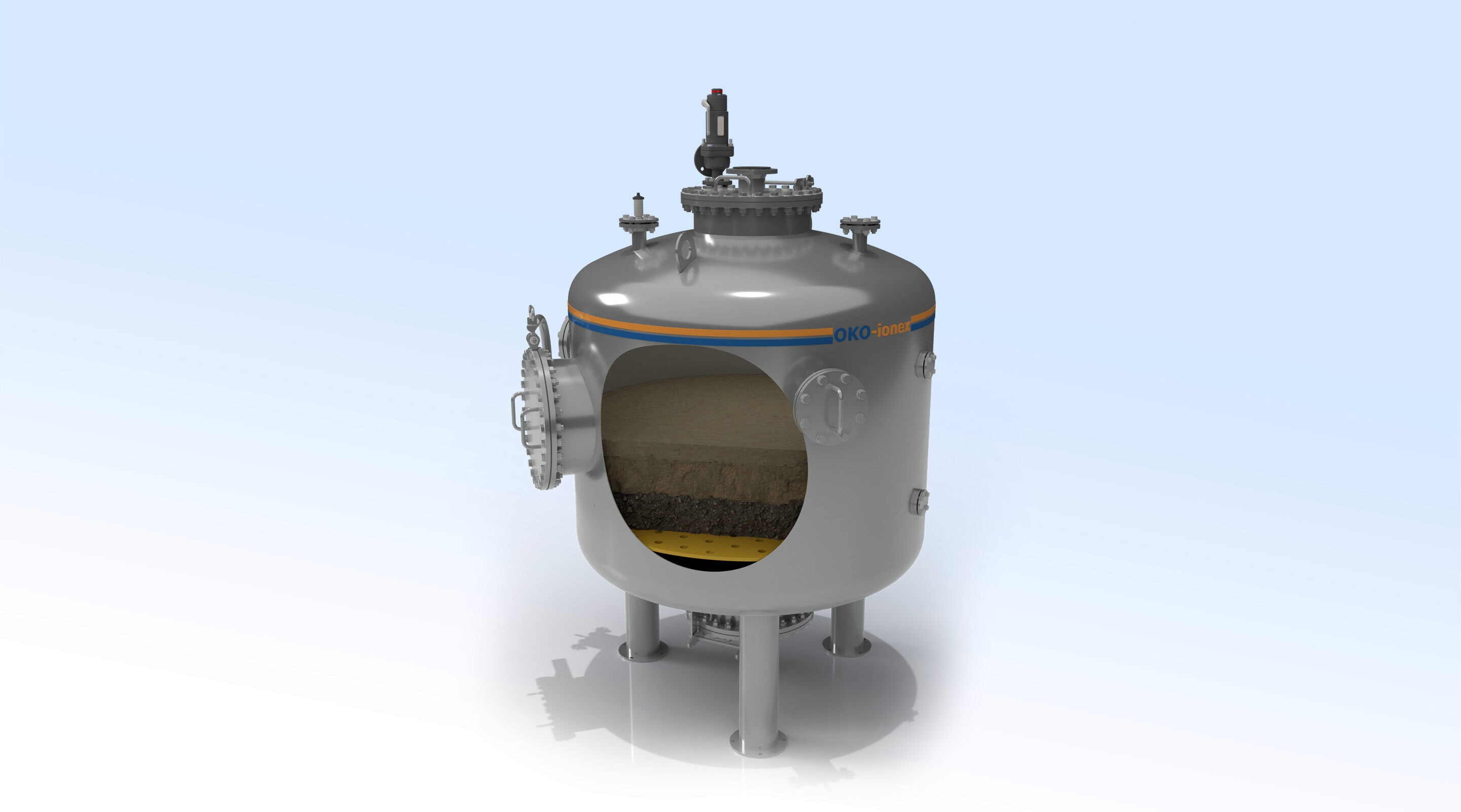 Ionenaustauscher Schwermetallentfernung Abwasser OKO-ionex Flotationsanlage