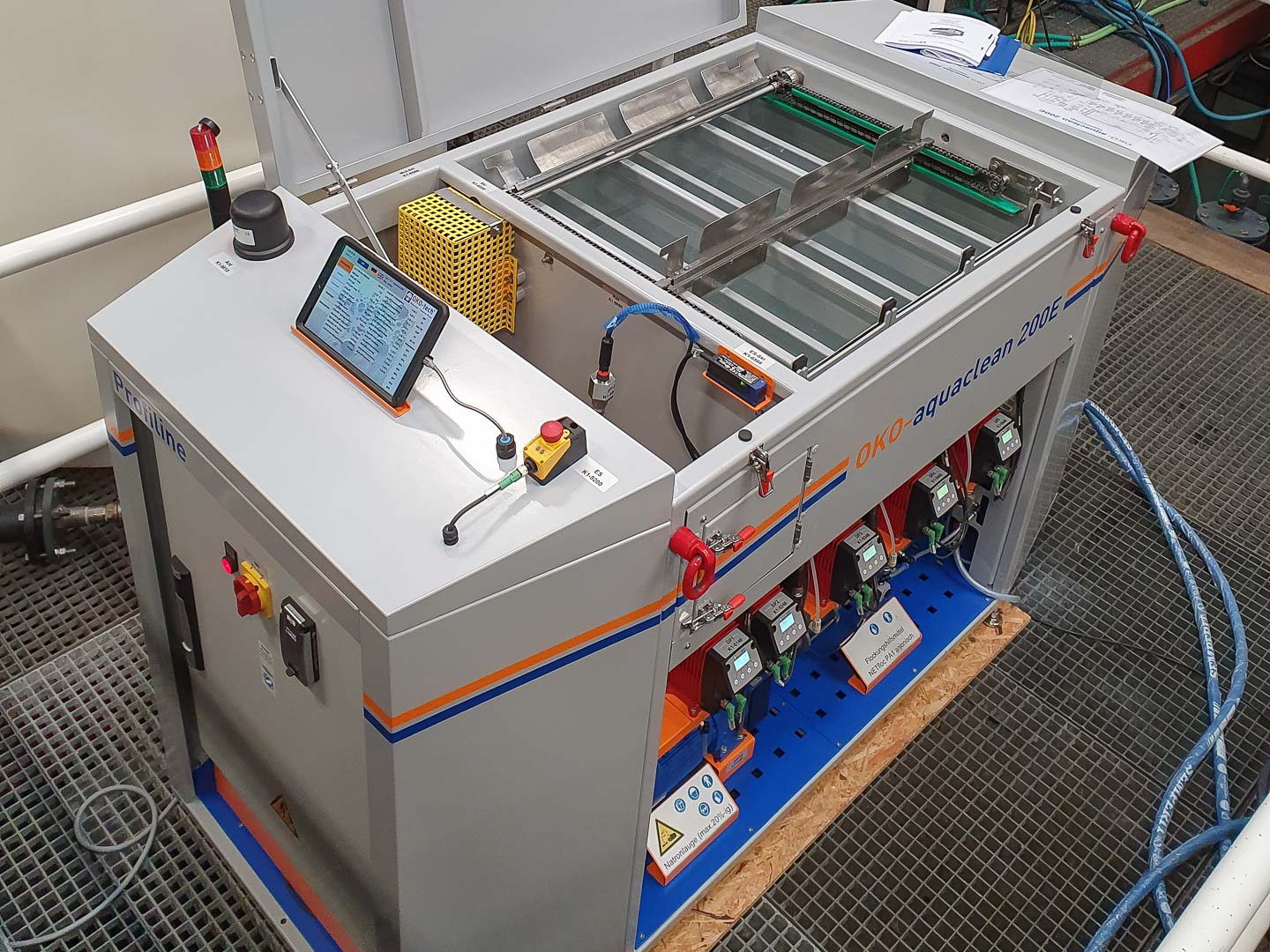OKO-tech Emulsionsspaltanlage Emulsionen spalten Schwermetallentfernung OKO-tech Emulsionsspaltanlage Emulsionen spalten Schwermetallentfernung