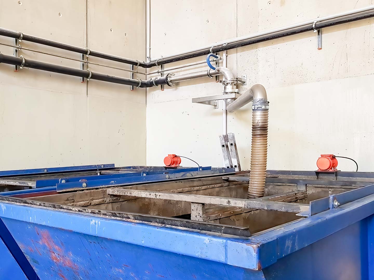 Entwässerungscontainer Schlamm Abwasserbehandlung OKO-ewcs 7 Entwässerungscontainer Schlamm Abwasserbehandlung OKO-ewcs 7