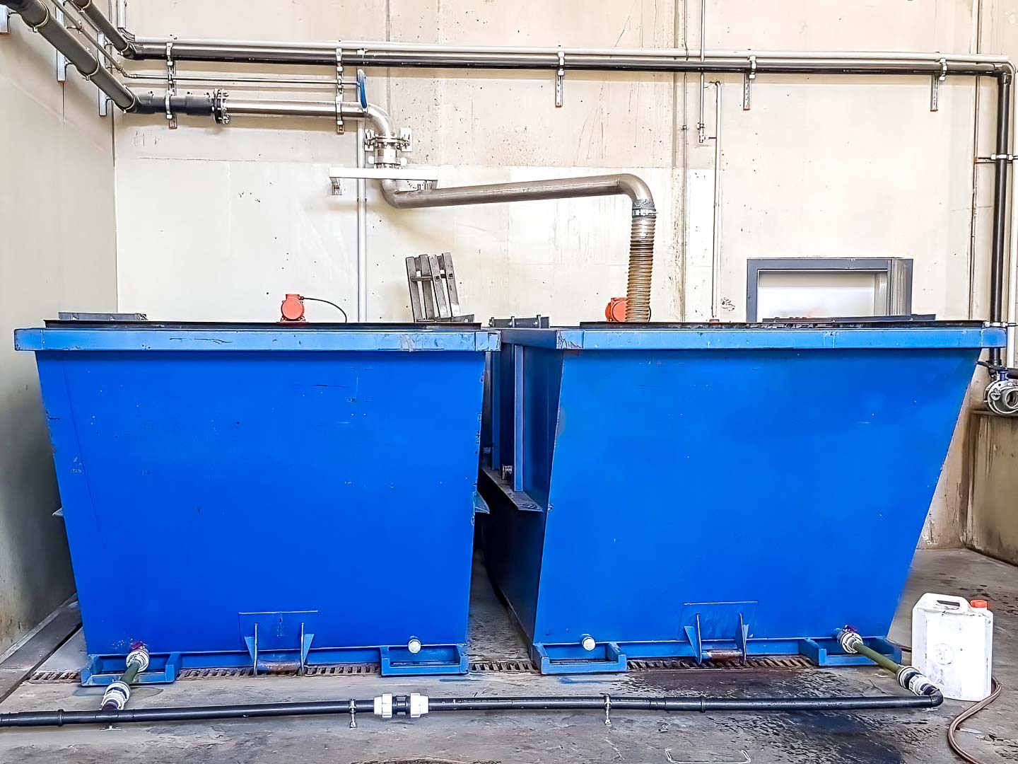Entwässerungscontainer Schlamm Abwasserbehandlung OKO-ewcs 7 Entwässerungscontainer Schlamm Abwasserbehandlung OKO-ewcs 7